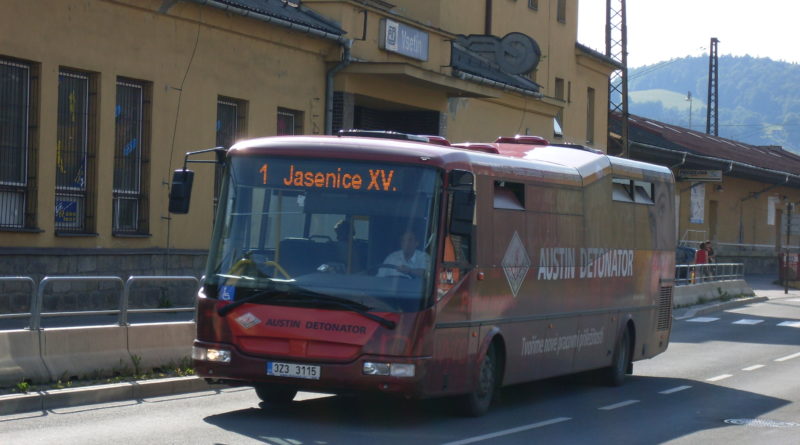 Výlukový řád MHD ve Vsetíně
