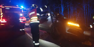 Dopravní nehoda u Malé Bystřice na Vsetínsku