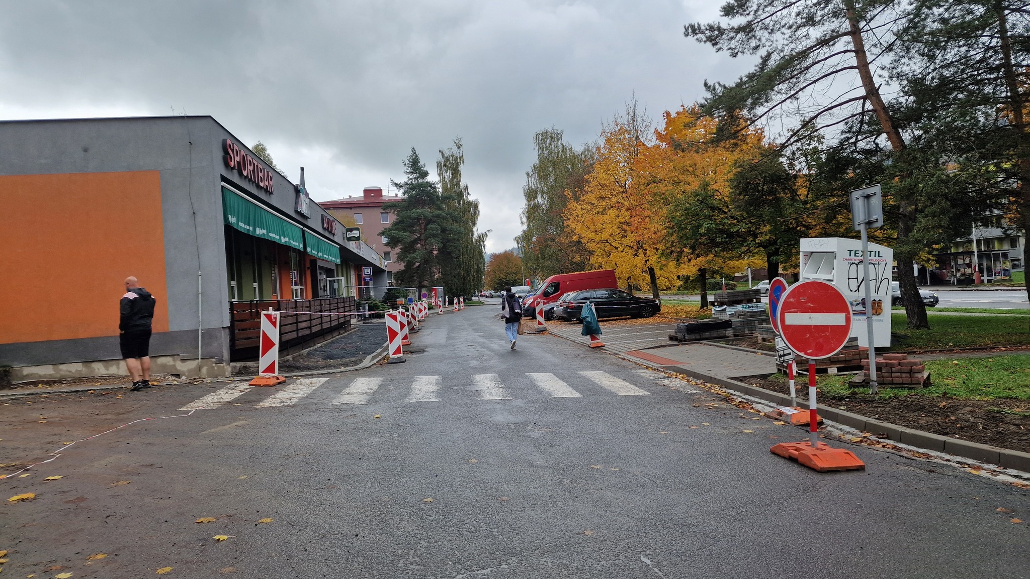 Oprava ulice Ohrada ve Vsetíně finišuje, čeká ji uzavírka