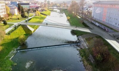 Vsetín začne stavět novou lávku přes Bečvu bez podpěr