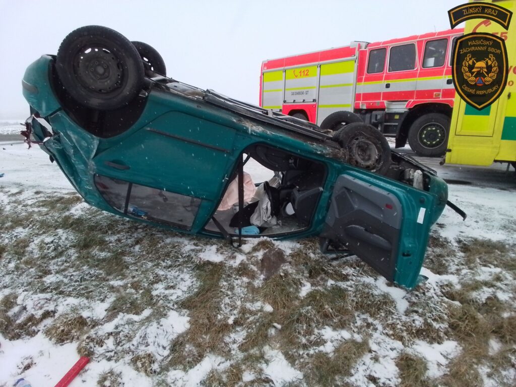 Dopravní nehoda: Napajedla-Topolná